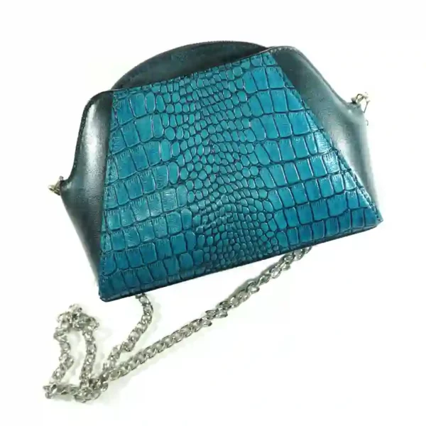 کیف دوشی چرم کارمین - Image 6